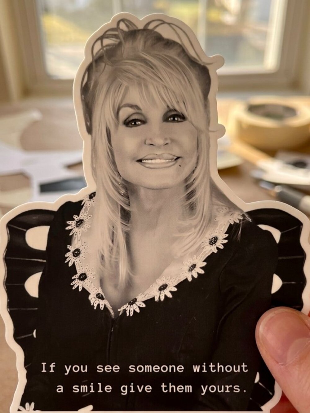 Dolly Parton Rest In Peace Sticker - Picture 1 of 3